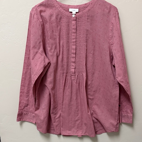 J. Jill Tops - J Jill pleated top